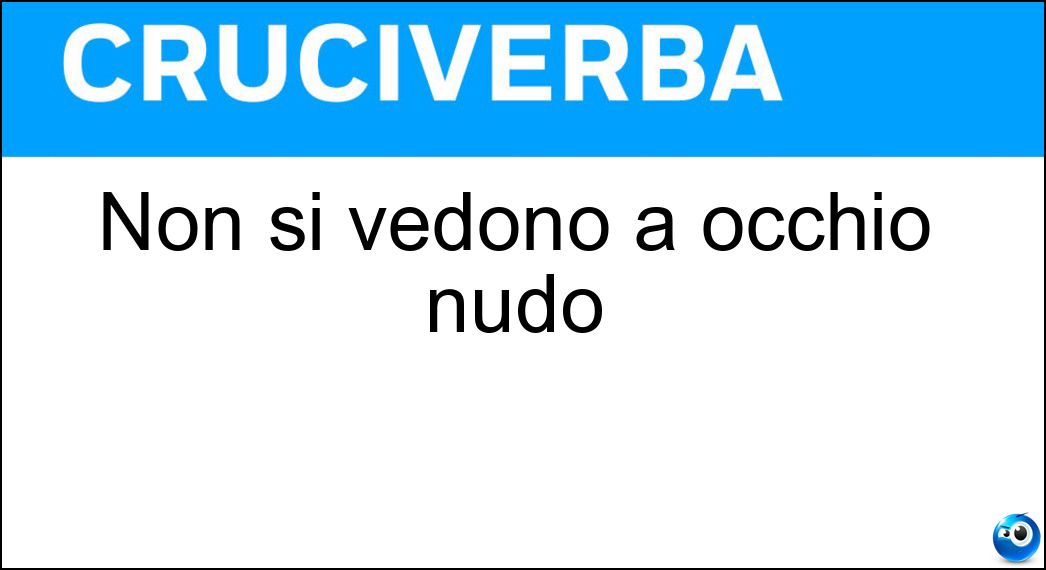 vedono occhio