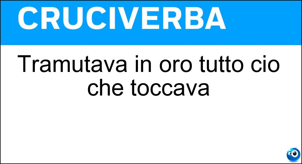 tramutava tutto