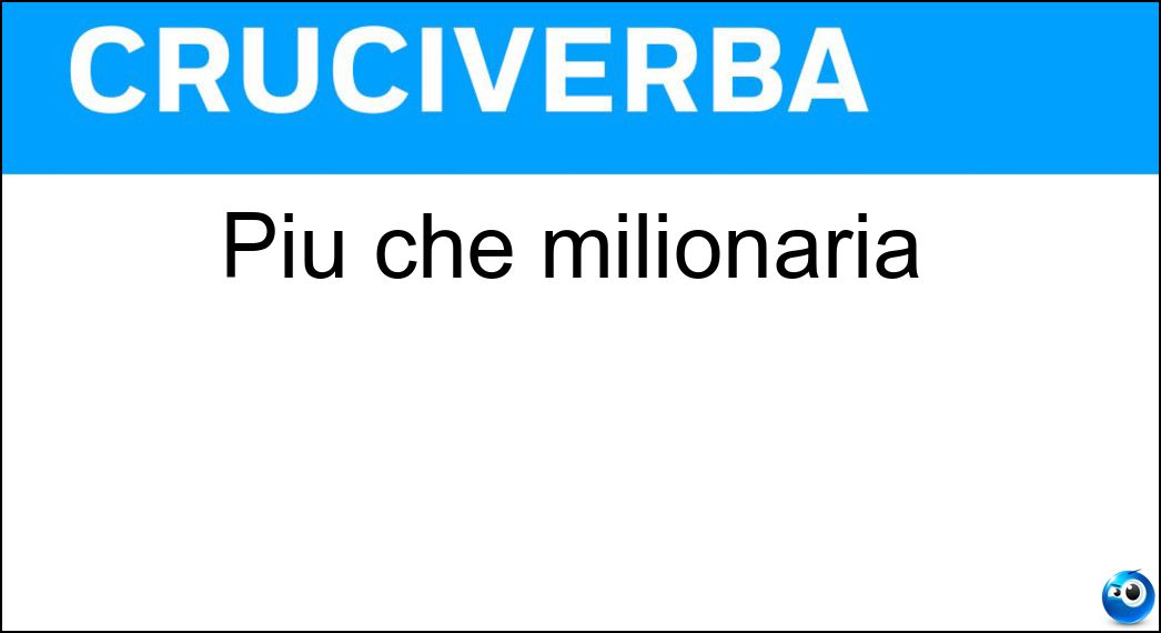 milionaria