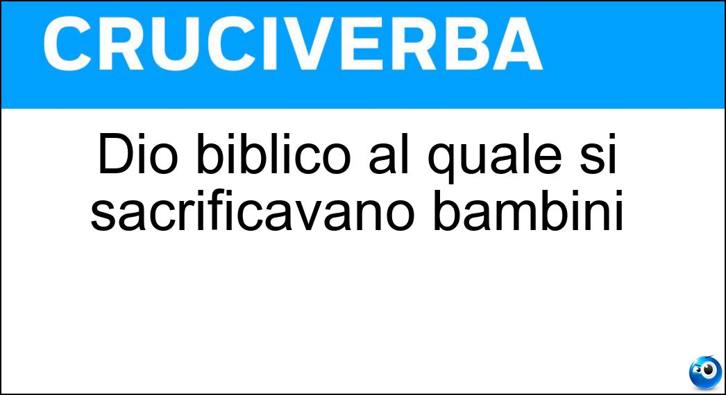 biblico quale