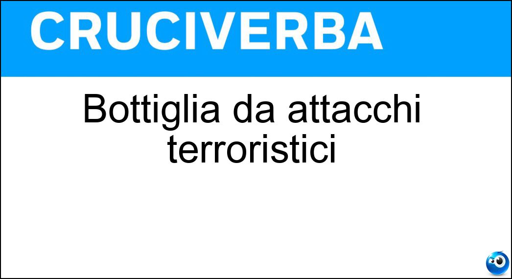 bottiglia attacchi