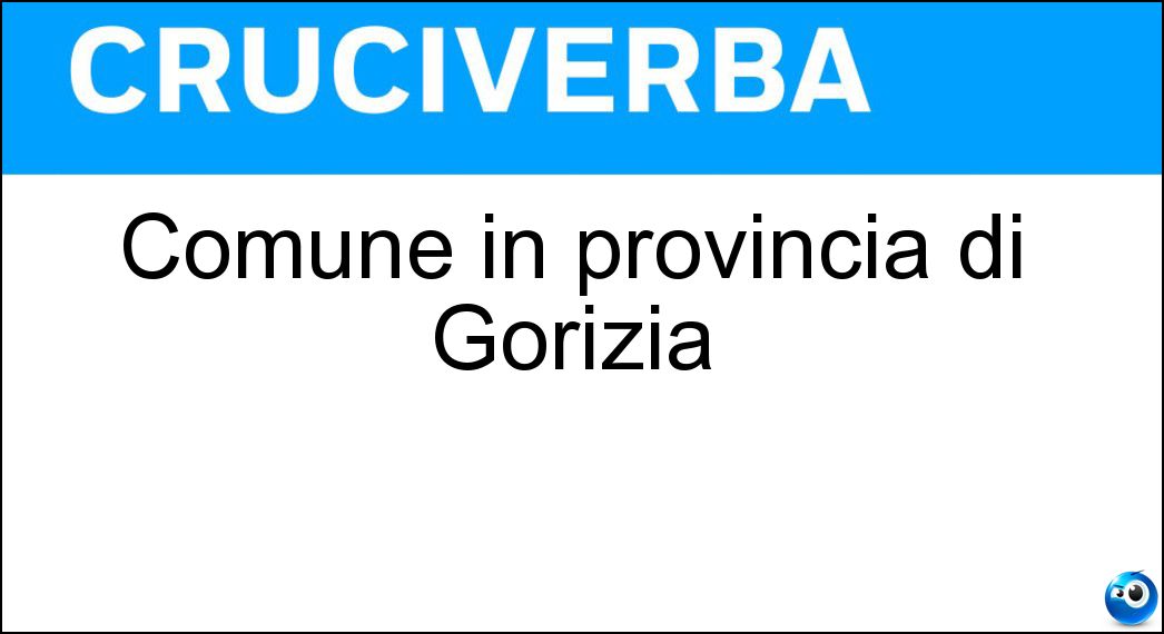 comune provincia