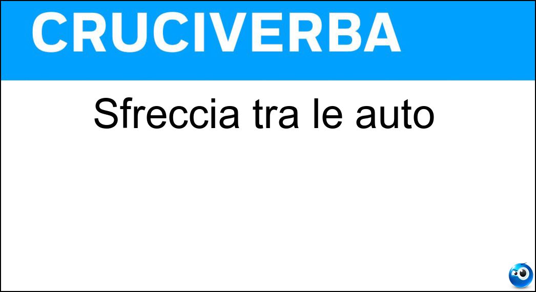 sfreccia auto