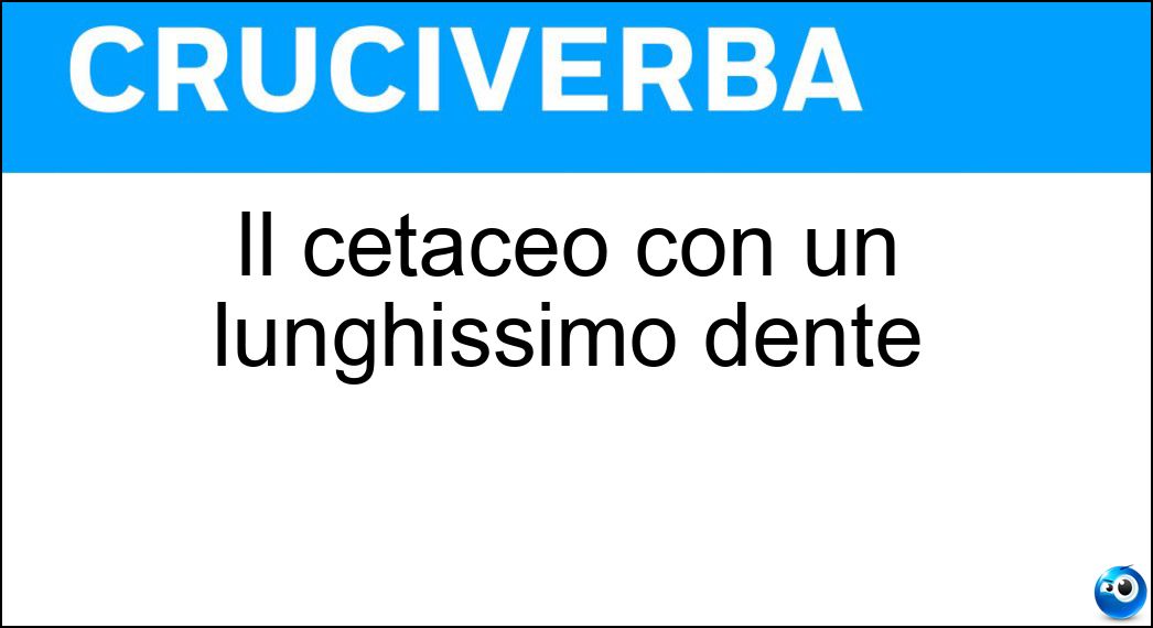 cetaceo lunghissimo