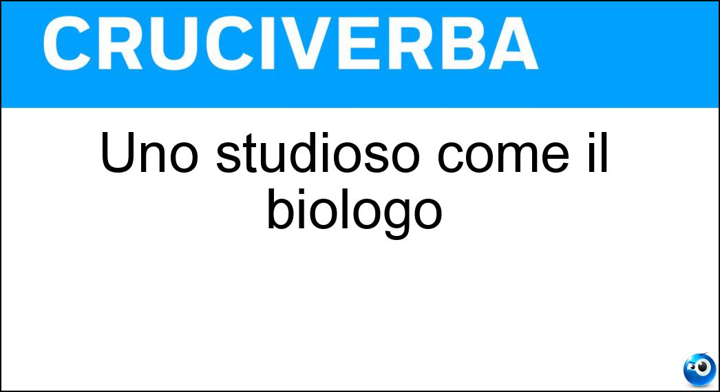 studioso come