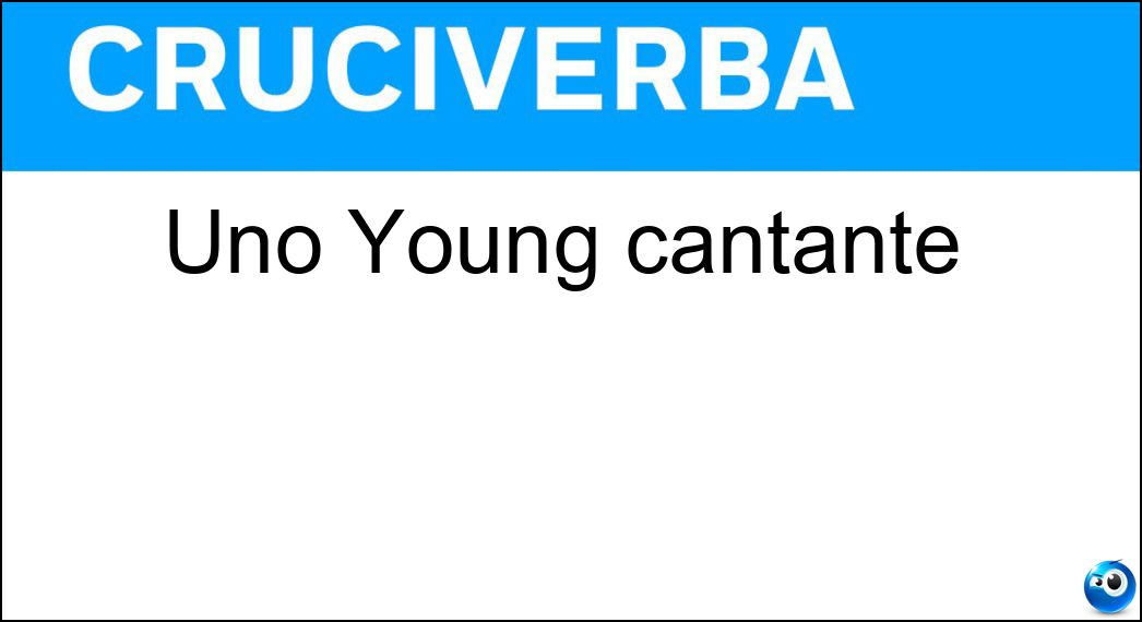 young cantante