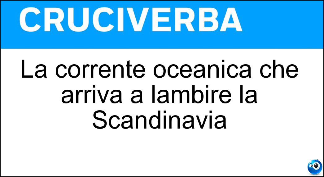 corrente oceanica