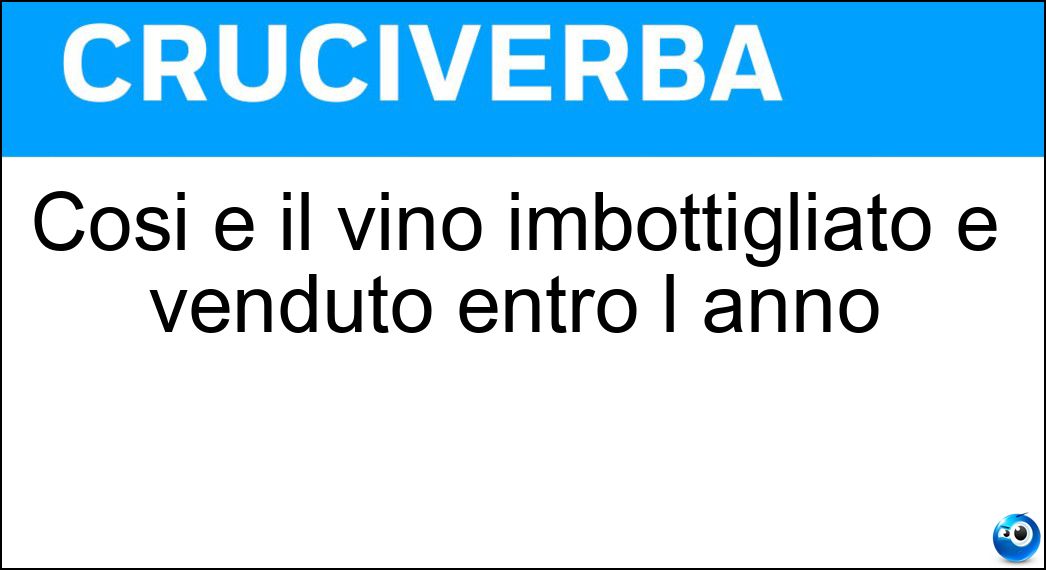 così vino