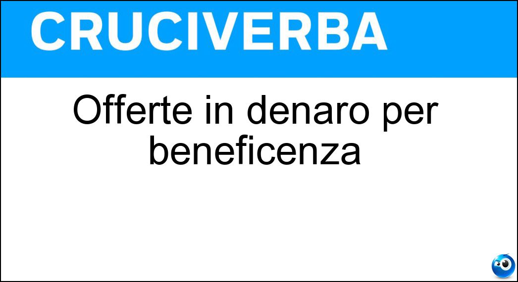 offerte denaro