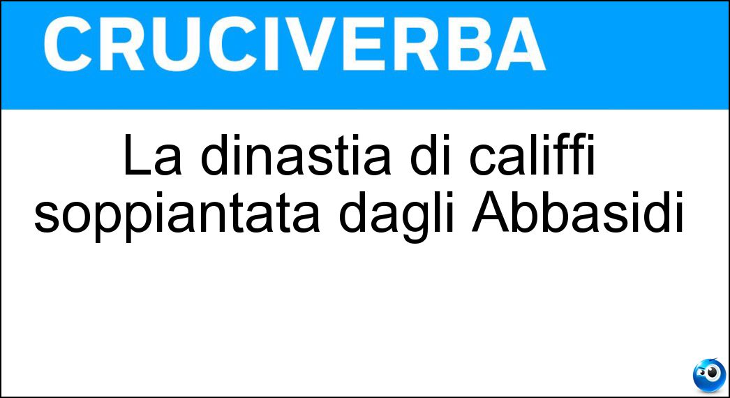 dinastia califfi