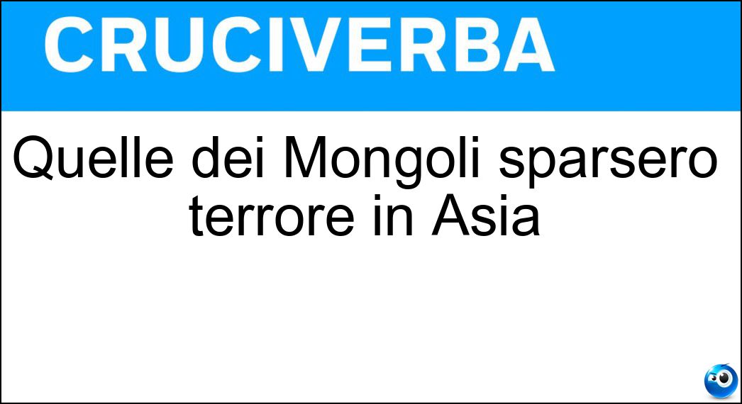 quelle mongoli