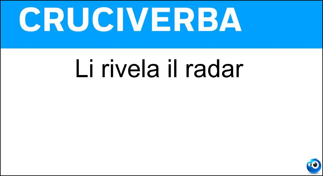 rivela radar