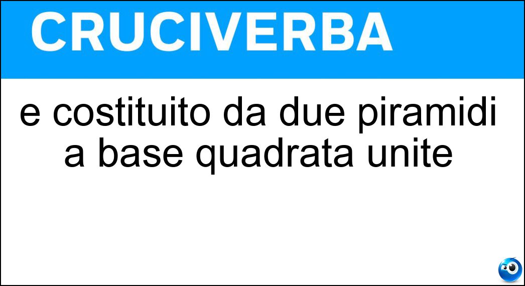 costituito piramidi