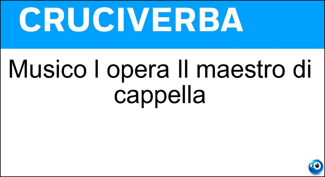 musicò opera