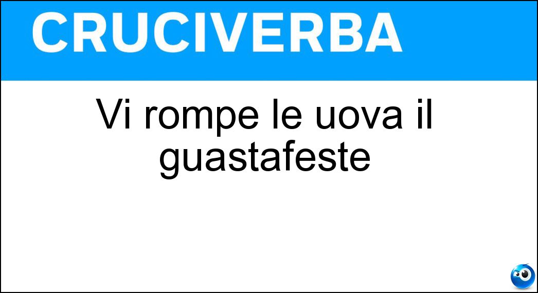 rompe uova