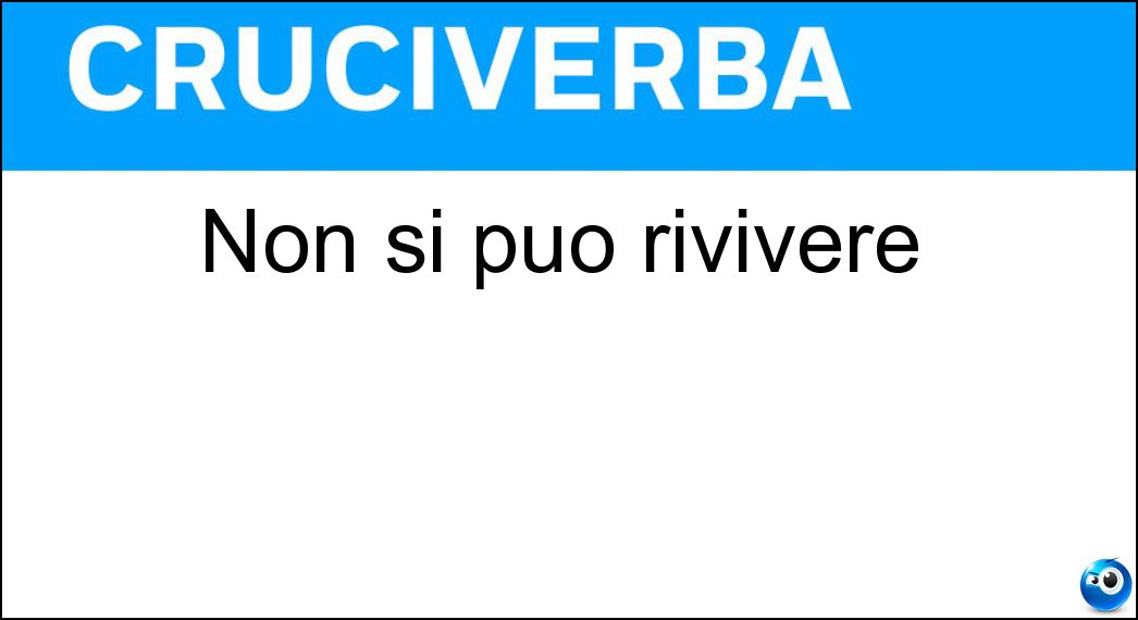 rivivere