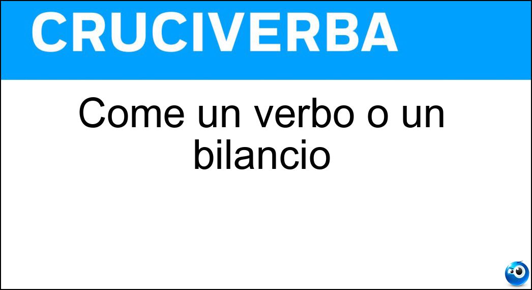 come verbo