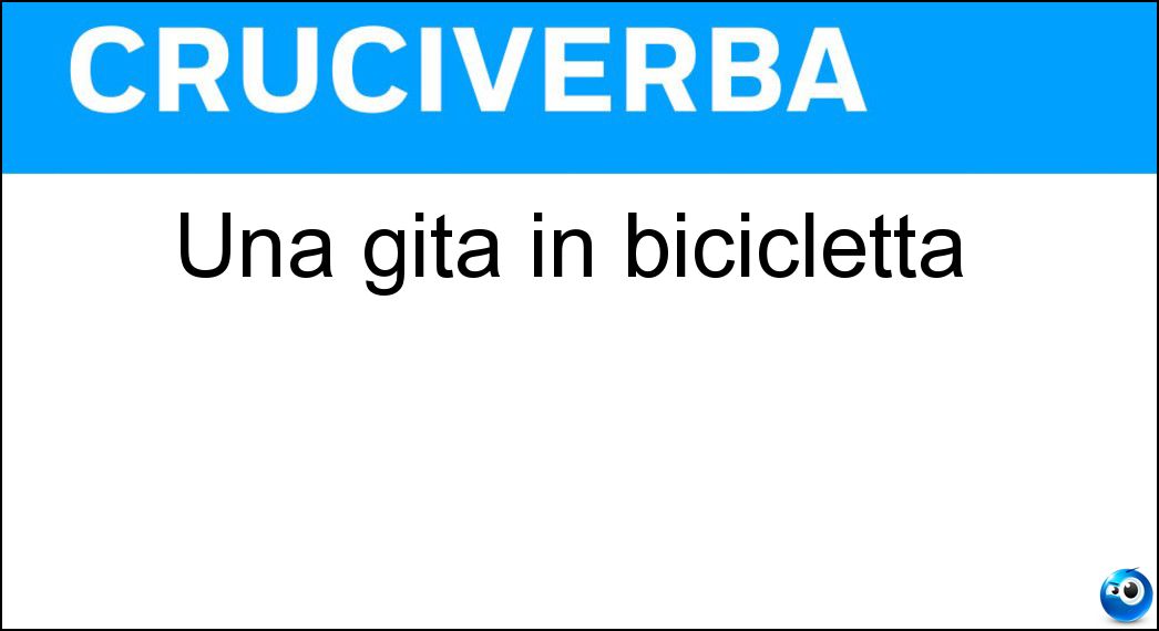 gita bicicletta