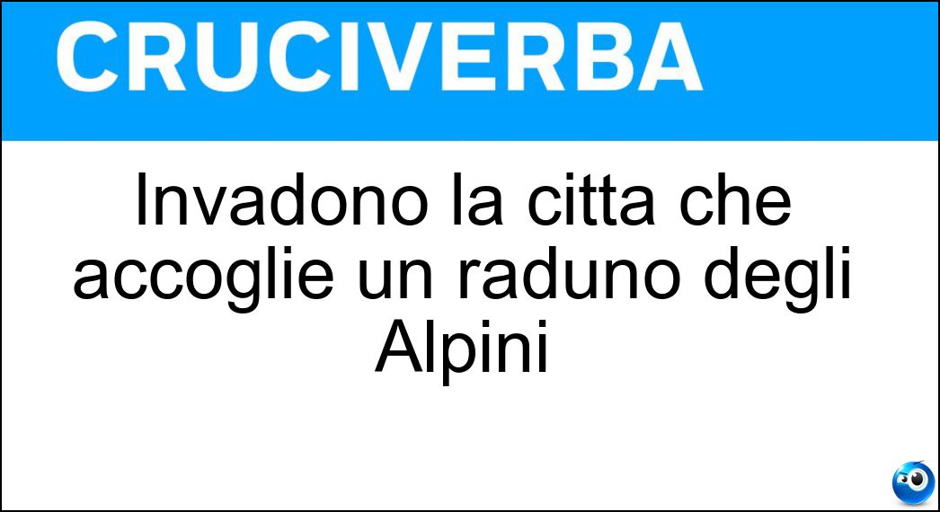 invadono città