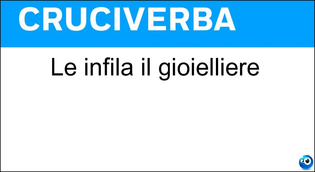 infila gioielliere