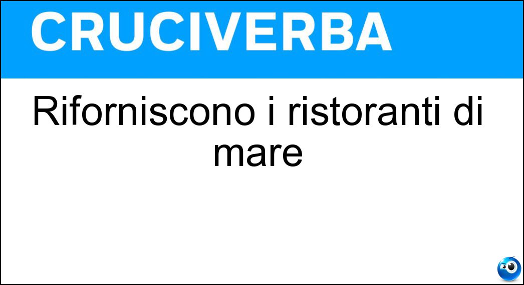 riforniscono ristoranti