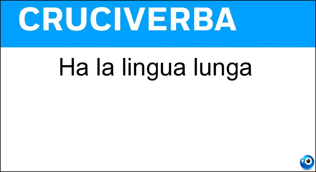 lingua lunga