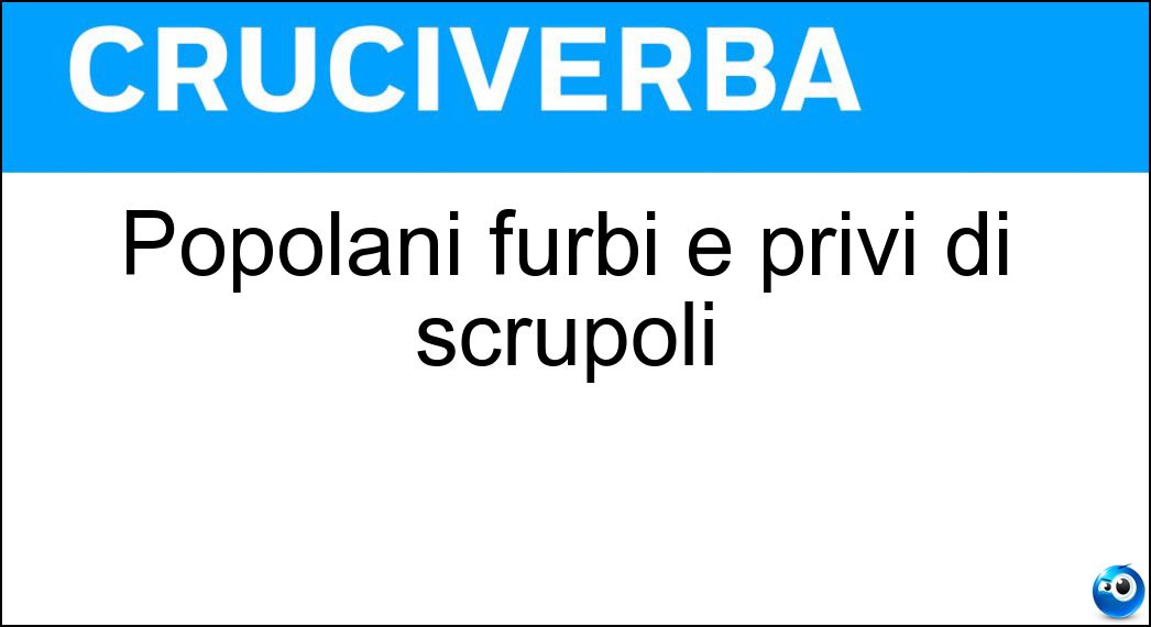 popolani furbi