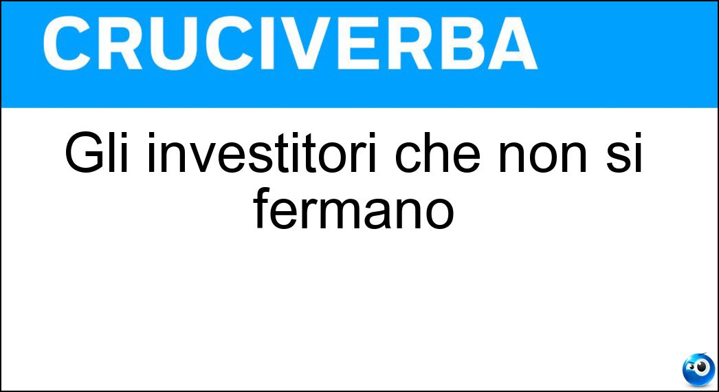 investitori fermano