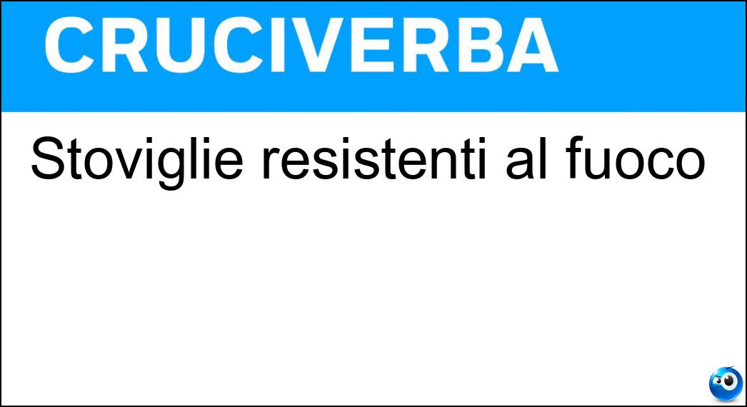 stoviglie resistenti