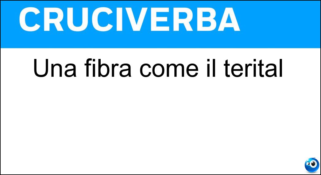 fibra come