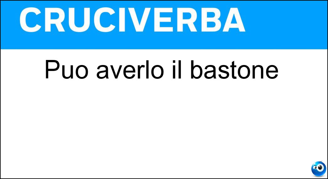 averlo bastone