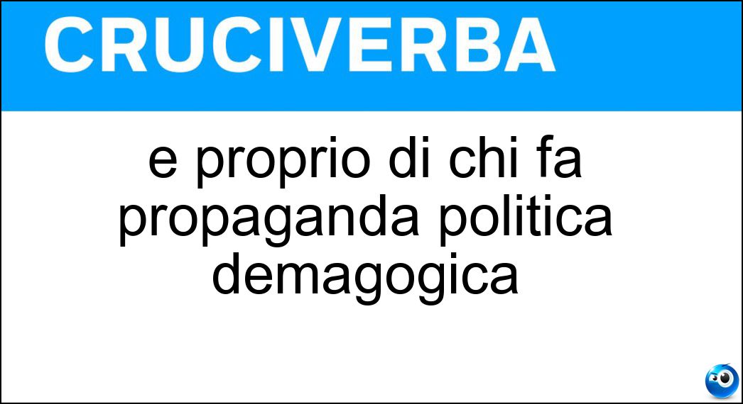 proprio propaganda