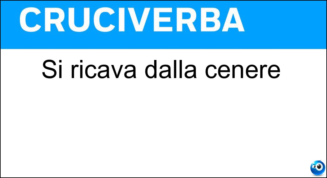 ricava dalla