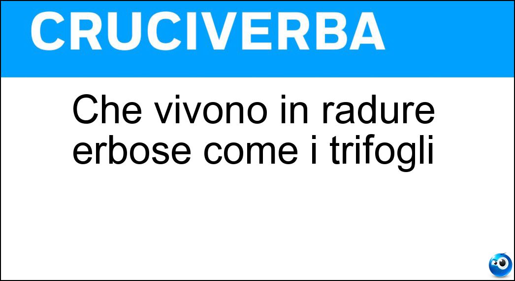 vivono radure