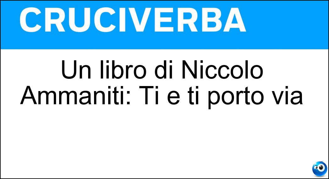 libro niccolò