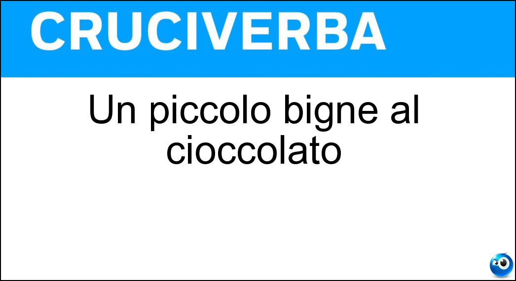 piccolo bignè