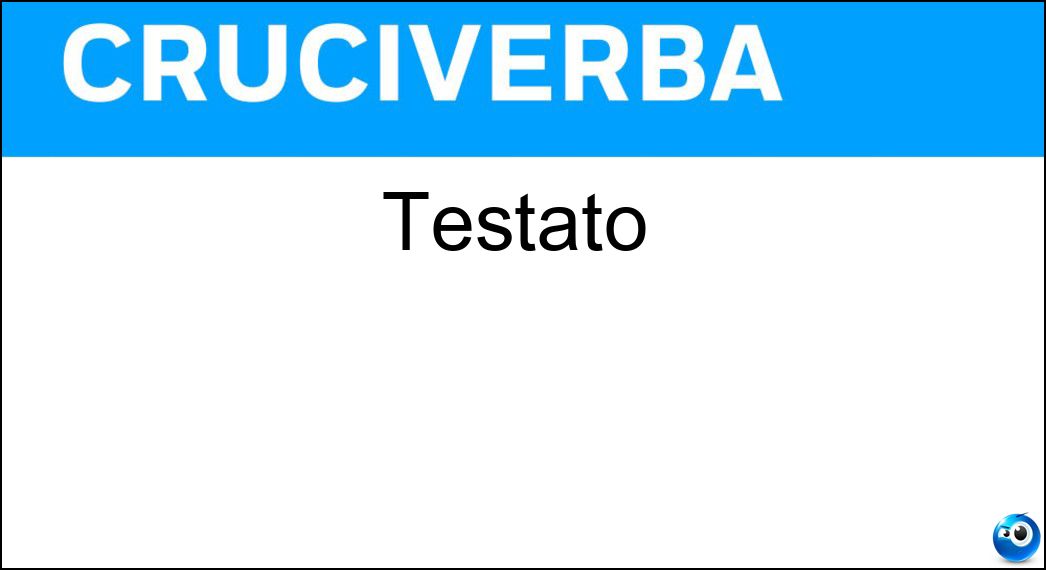 testato