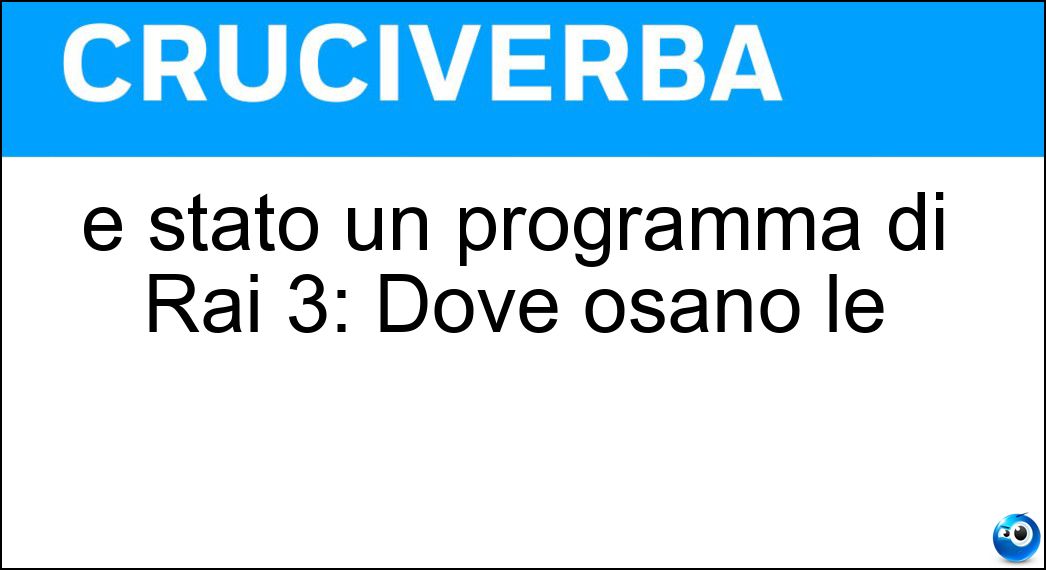 stato programma