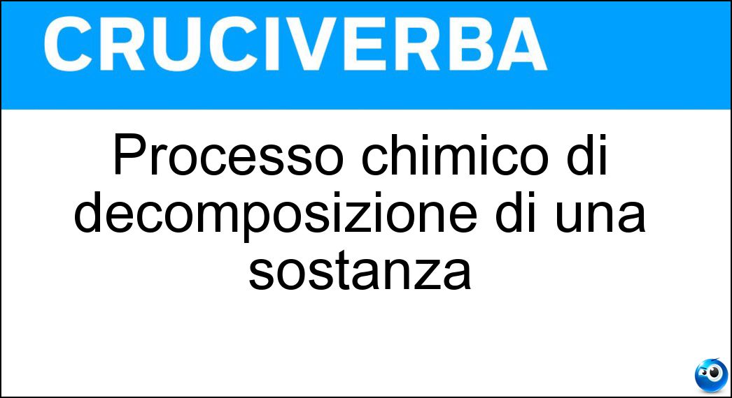 processo chimico