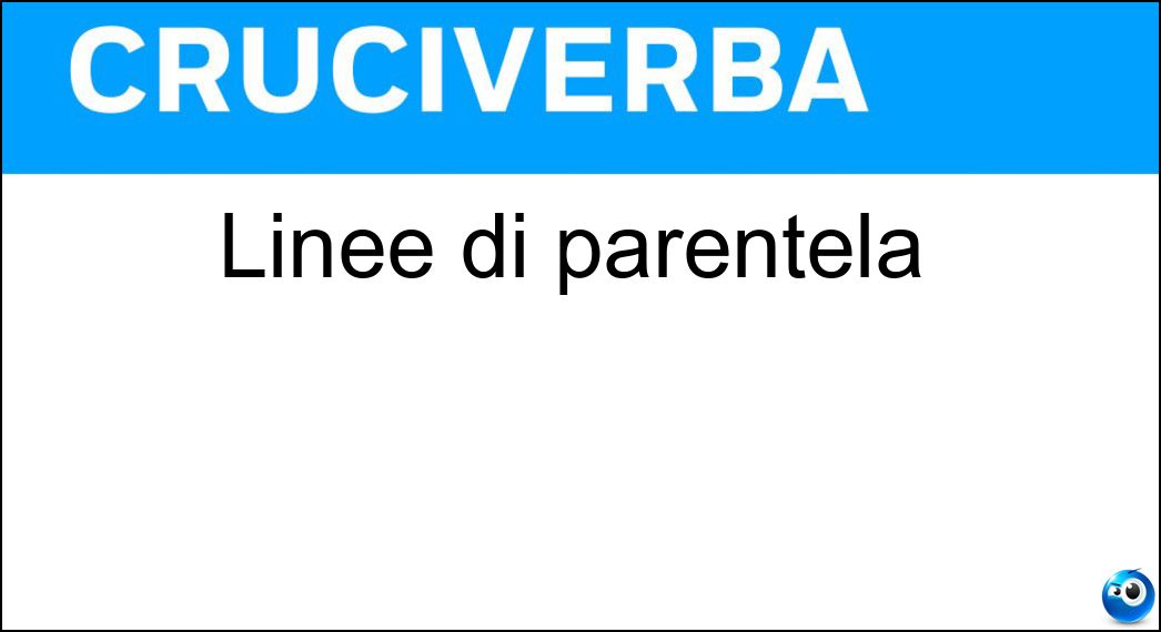 linee parentela