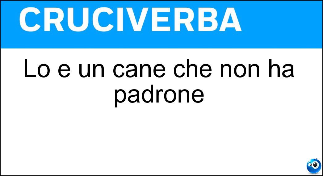 cane padrone