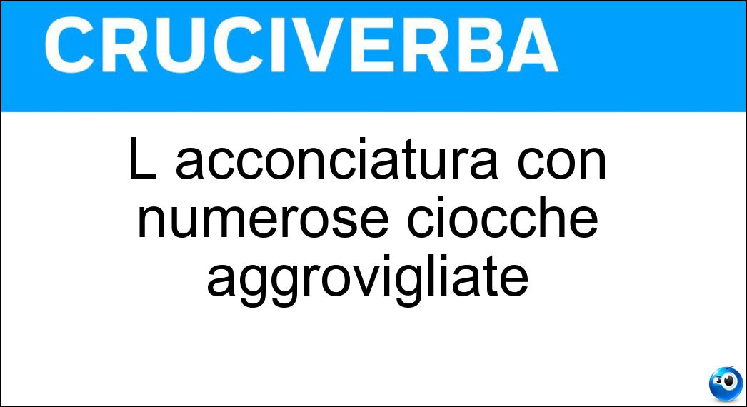 acconciatura numerose