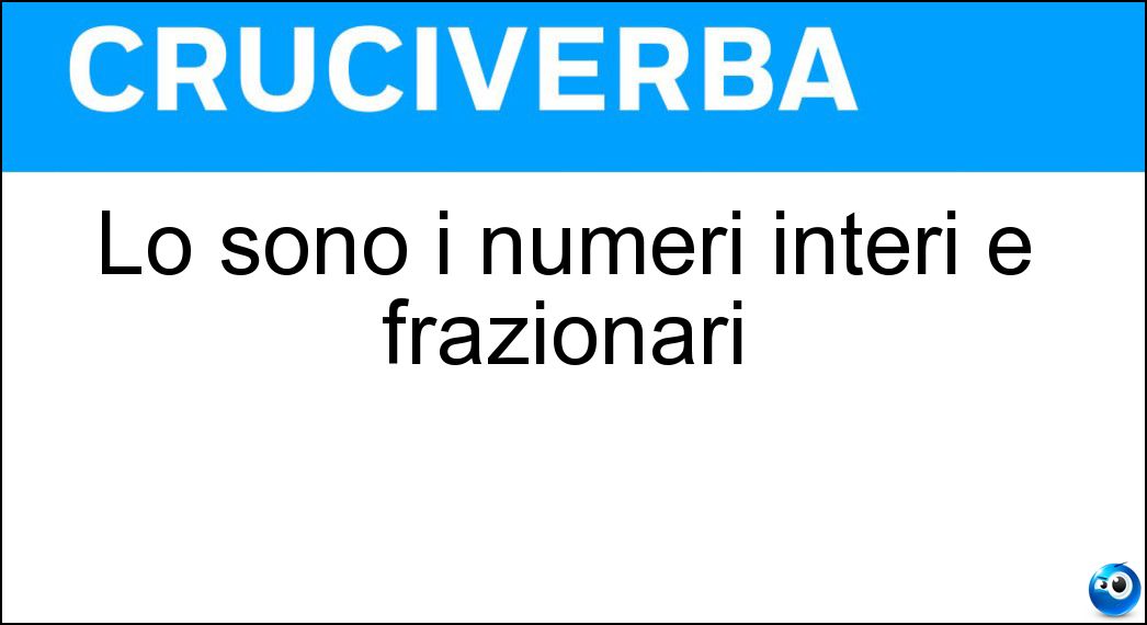 sono numeri