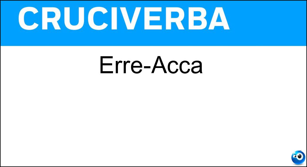 erre acca