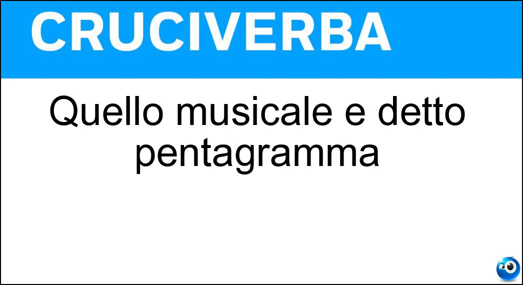 quello musicale