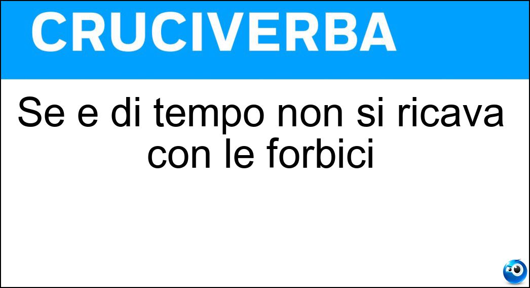 tempo ricava