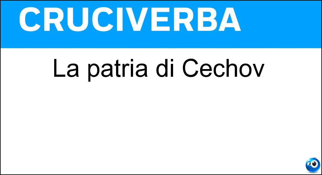 patria cechov