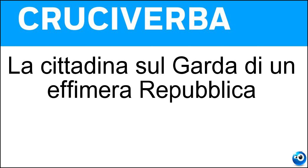 cittadina garda