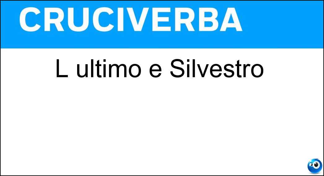 ultimo silvestro