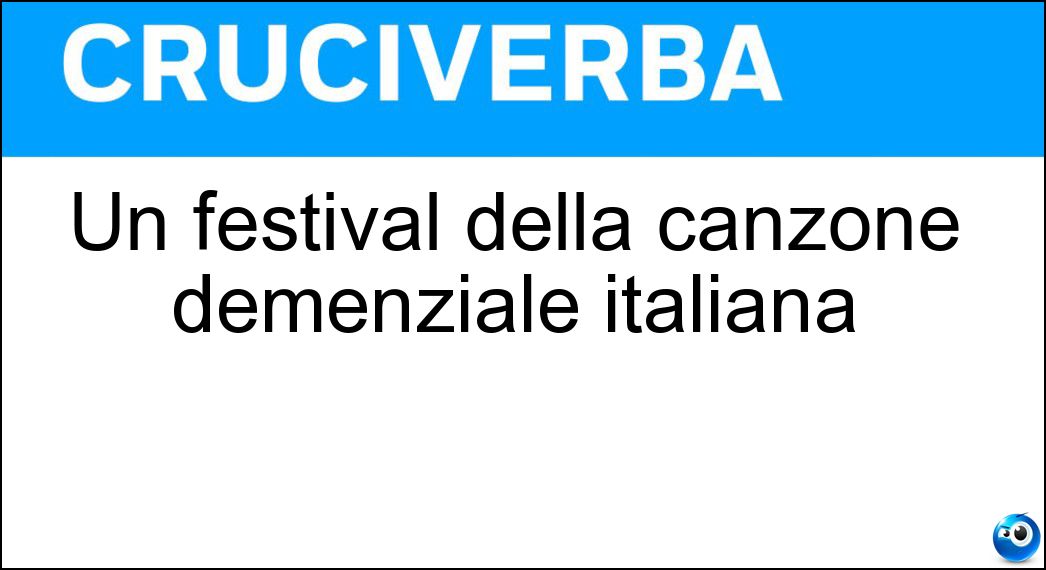 festival della